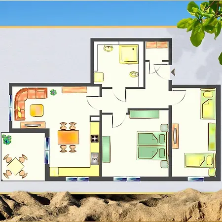 Haff Idyll Апартаменты